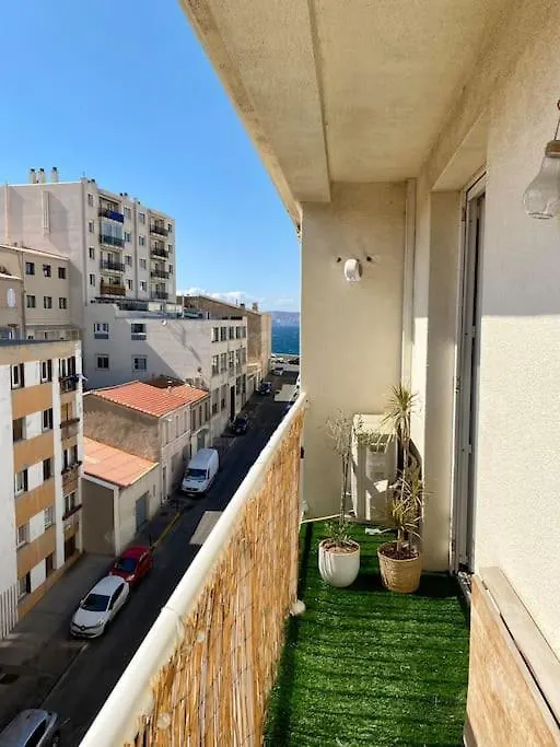 מרסיי Charmant T2 A Proximite De La Plage Des Catalans